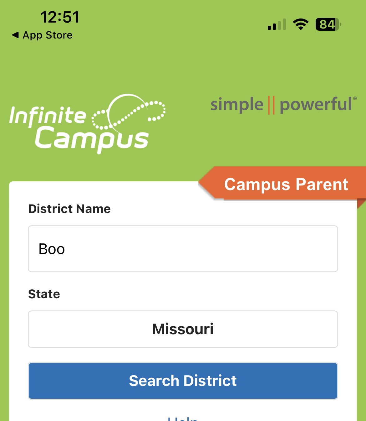 Parent Portal Boonville R1 School District